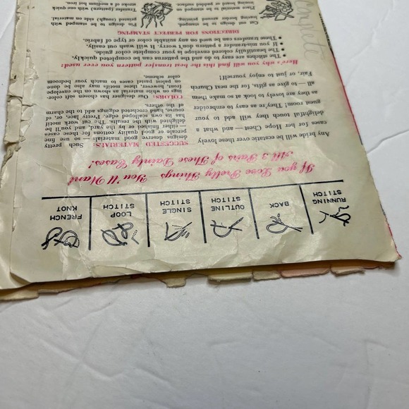 Vintage Vogart Transfer Patterns #159, #292, #202 - Picture 5 of 10